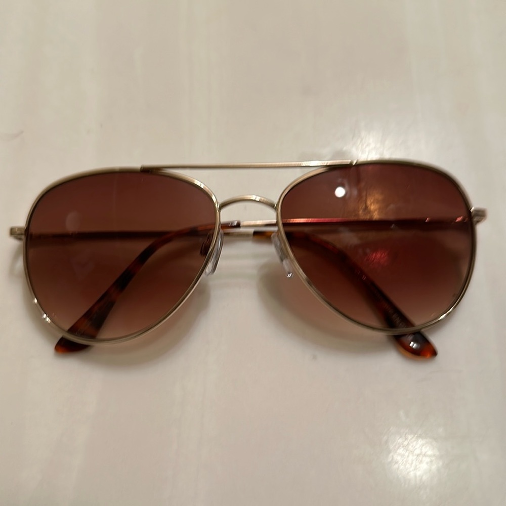 Tortoise Aviator Sunglasses